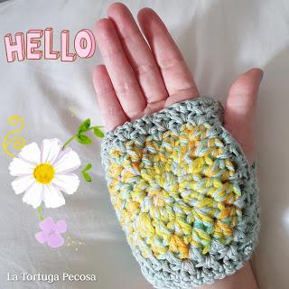 MITONES GRANNY SQUARE MITONES GRANNY SQUARE