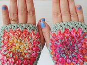 Mitones granny square