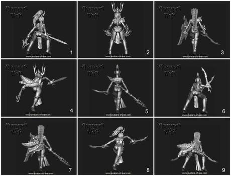 Próximamente, Princesas Elfas Oscuras de AoW