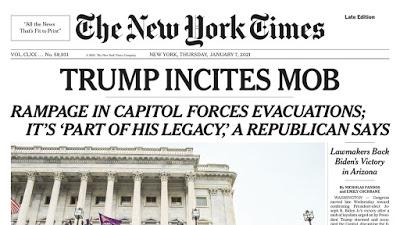 El mismo día en  que la Justicia británica deniega la extradición de Assange a EEUU “por riesgo de suicidio”, Trump propicia el asalto al Capitolio.