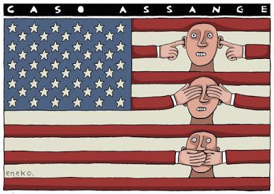El mismo día en  que la Justicia británica deniega la extradición de Assange a EEUU “por riesgo de suicidio”, Trump propicia el asalto al Capitolio.