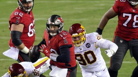 Los Buccaneers neutralizaron a la defensa de Washington