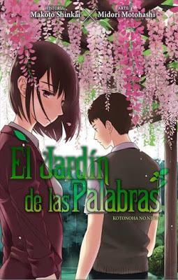 Reseña de manga: El jardín de las palabras (tomo 1)