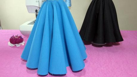 Como Hacer Falda Circular Con Tablones
