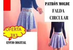 Como Hacer Falda Circular Con Tablones