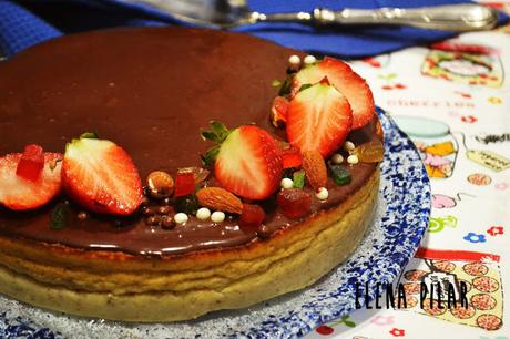 Tarta de roscón de Reyes Tarta de roscón de Reyes