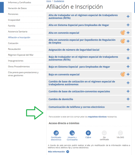 Cómo comunicar o modificar tu correo electrónico en la Seguridad Social Cómo comunicar o modificar tu correo electrónico en la Seguridad Social
