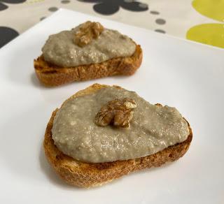 Paté de lentejas y nueces