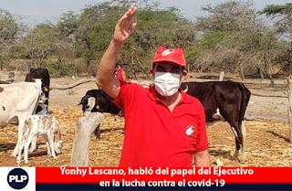 YONHY LESCANO CRITICA MANEJO DE LA PANDEMIA