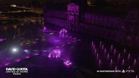 David Guetta y su espectacular despliegue de luz y sonido de año nuevo en el Louvre 44a
