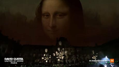 David Guetta y su espectacular despliegue de luz y sonido de año nuevo en el Louvre 48a
