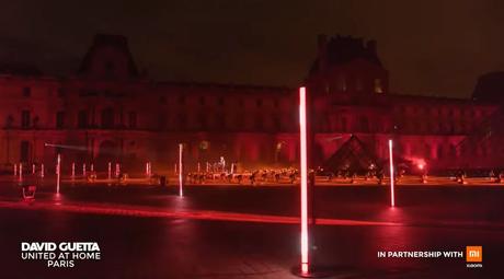 David Guetta y su espectacular despliegue de luz y sonido de año nuevo en el Louvre 31