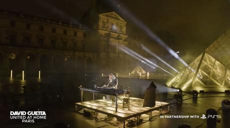 David Guetta y su espectacular despliegue de luz y sonido de año nuevo en el Louvre 42