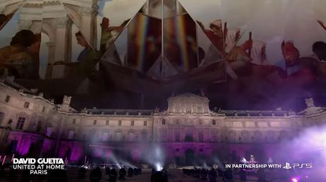 David Guetta y su espectacular despliegue de luz y sonido de año nuevo en el Louvre 52