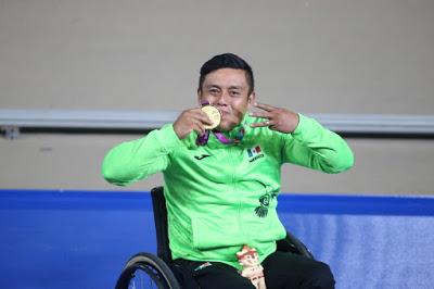 TIENE PARATLETA JOHNATAN SALINAS VENTURA PUESTA LA MIRA EN SU CLASIFICACIÓN A LOS JUEGOS OLÍMPICOS DE TOKIO