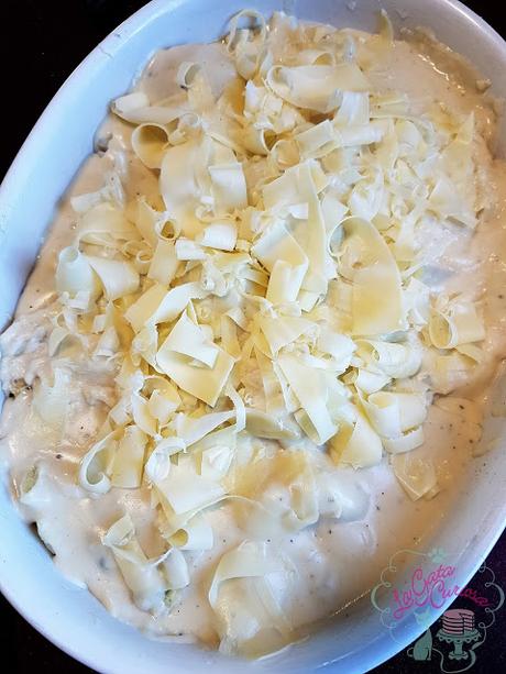 COLIFLOR GRATINADA CON QUESO STILTON