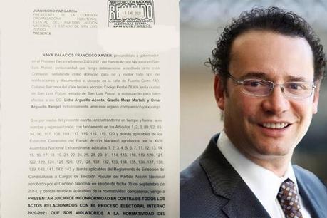 Xavier Nava impugna las elecciones del PAN