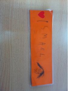 Marcapaginas en cartulinas para el DIA DEL LIBRO