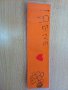 Marcapaginas en cartulinas para el DIA DEL LIBRO