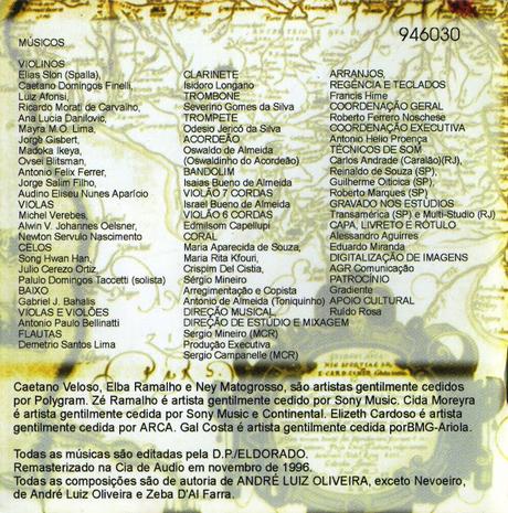 André Luiz Oliveira - Mensagem de Fernando Pessoa (1997)