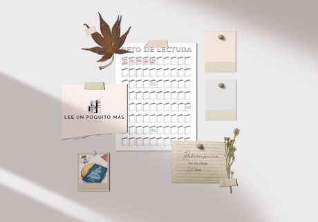 Plantilla para reto de lectura GRATIS