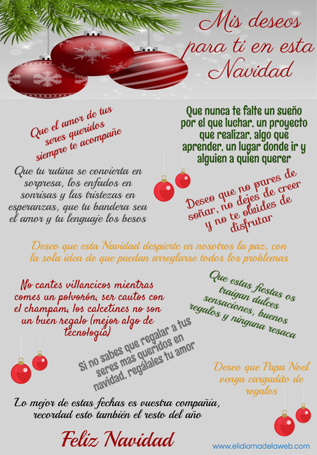 Deseos de navidad para ti