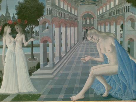 La serenidad, el erotismo y la historia, o cómo el surrealismo de Delvaux nos acerca, serenamente, a la verdad.