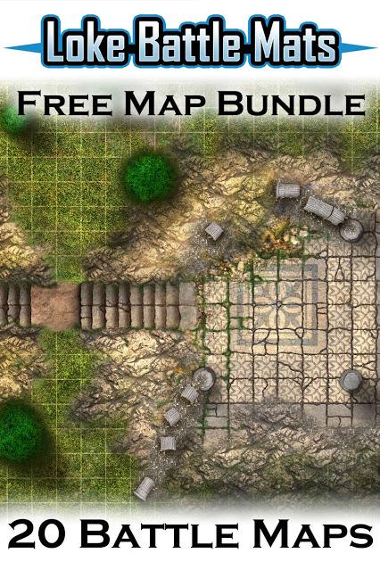 Free Battle Maps, de Loke BattleMats