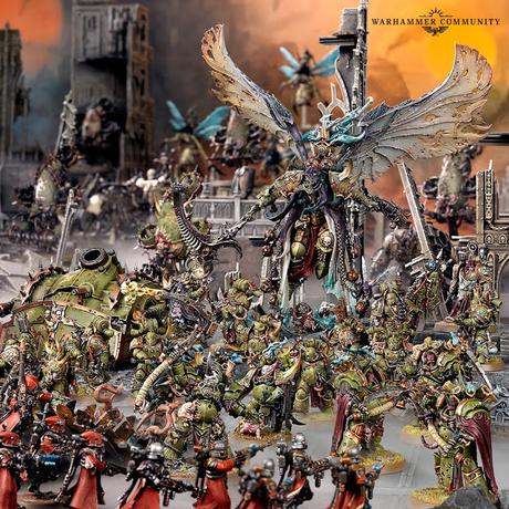 Warhammer Community: Resumen fugaz de ayer