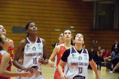 Galería de clics del Segle XXI-Bàsquet Femení Sant Adrià (Liga Femenina 2)