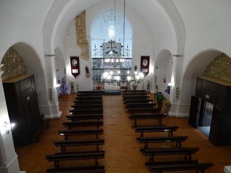 El Monasterio de Tentudía bajo la nieve, una curiosa visita.