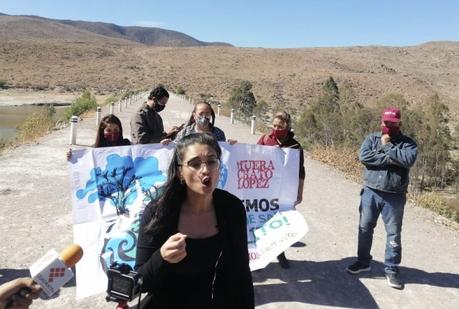 Paloma Aguilar se pronuncia a favor de defender La Sierra de San Miguelito
