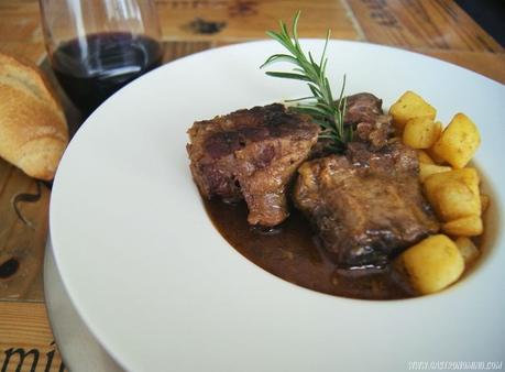 Rabo de buey (sous vide)