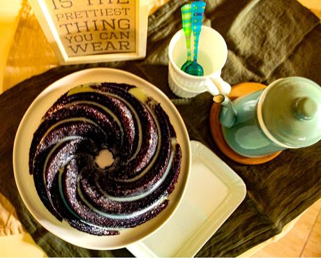 Chocolate and Earl Grey Bundt Cake