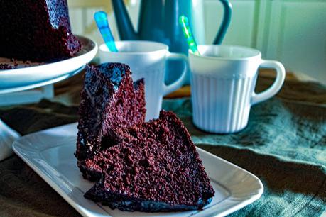 Chocolate and Earl Grey Bundt Cake