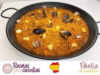 Paella de marisco