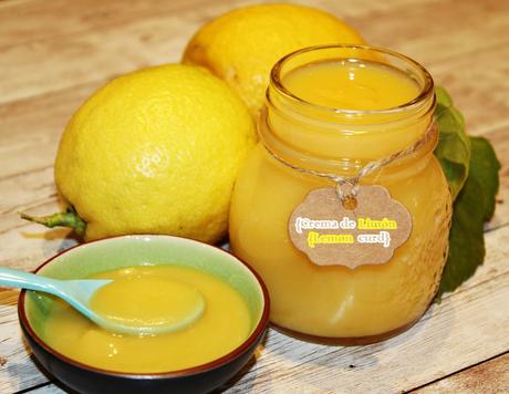 CREMA DE LIMÓN PARA RELLENOS (LEMON CURD)