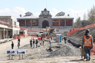 SUPERVISA ALFREDO DEL MAZO CONSTRUCCIÓN DEL PARQUE DE LA CIENCIA DE TOLUCA