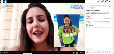 COMPARTE EXPERIENCIAS DEPORTIVAS NADADORA MEXIQUENSE VIANNEY TREJO