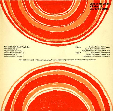 Tomasz Stanko Quintet - Purple Sun (1973)