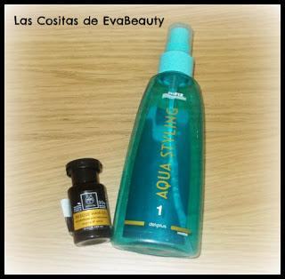 Aceite capilar APIVITA y Aqua Styling Deliplús Mercadona