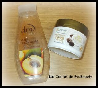 Mis favoritos de belleza de los últimos meses Exfoliante corporal Druni y Manteca corporal IFA UNNIA