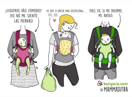 Mochilas portabebés, y mochilas para niños mayores