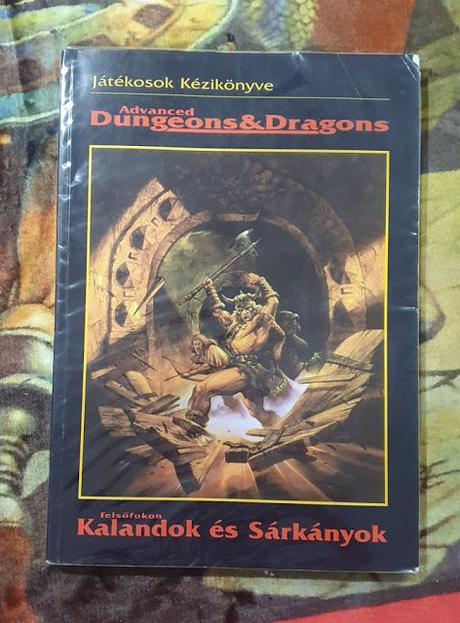 Diferentes idiomas, mismo libro: Manual del jugador de AD&D 2ª ed
