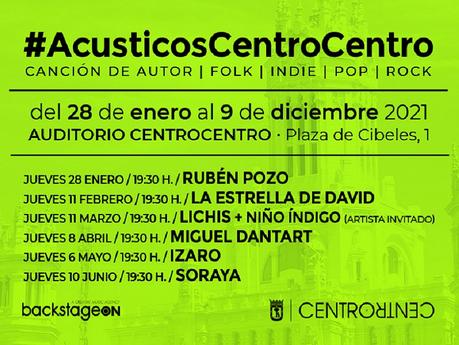 #AcusticosCentroCentro: más conciertos en Madrid