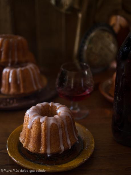 Bundtlettes de Manzana y Pacharán