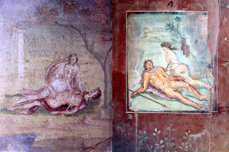 Pinacotheca, las pinturas de la domus en la antigua Roma