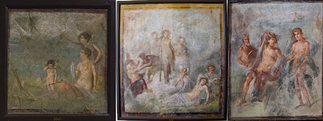 Pinacotheca, las pinturas de la domus en la antigua Roma