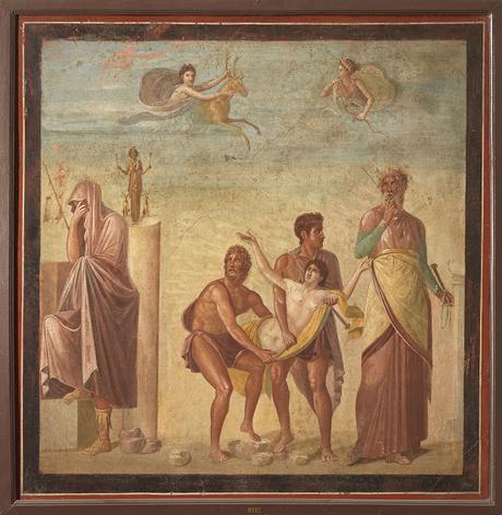 Pinacotheca, las pinturas de la domus en la antigua Roma