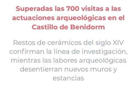 Visitas guiadas en el Castillo de Benidorm.